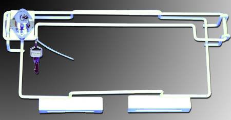 Picture of Sharps Container Bracket Locking Wire Wall Mount8786F