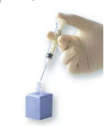 Picture of Syringe and Scalpel Handling System 1.25 Inch W, Single, Latex Free, Nonsterile111001BBG