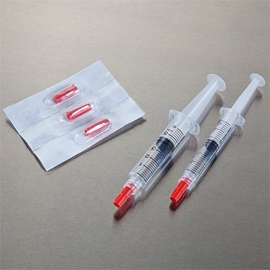 Picture of Syringe Tip Cap Red, Sterile, Luer Lock7857-10