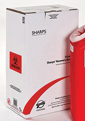 Picture of Mailback Replacement Container Sharps Recovery System™ 1 Quart10102