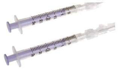 Picture of Arterial Line Syringe 1 mL3100-25