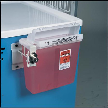 Picture of Sharps Container Bracket LockingSB-2L