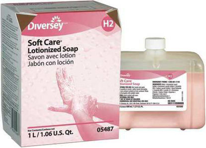 Picture of Soap Diversey™ Soft Care® Lotion 1,000 mL Dispenser Refill Bag Floral ScentDVO05487