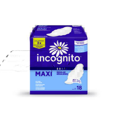 Picture of Feminine Pad Incognito® Maxi Regular Absorbency10006610