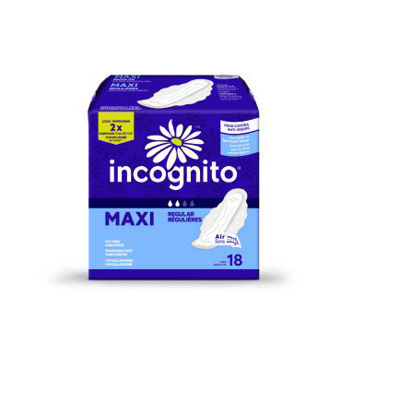 Picture of Feminine Pad Incognito® Maxi Regular Absorbency10006610