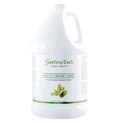 Picture of Massage Treatment Soothing Touch® 1 gal. Pump Bottle Peppermint Scent Cream13-3234