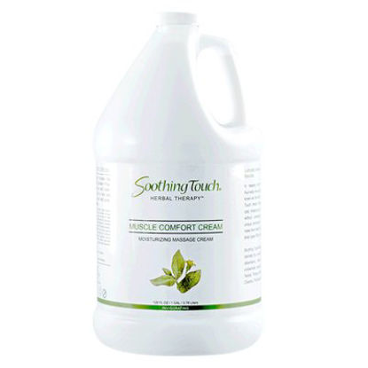 Picture of Massage Treatment Soothing Touch® 1 gal. Pump Bottle Peppermint Scent Cream13-3234