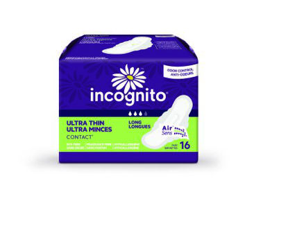 Picture of Feminine Pad Incognito® Ultra Thin / Long Moderate Absorbency10006615