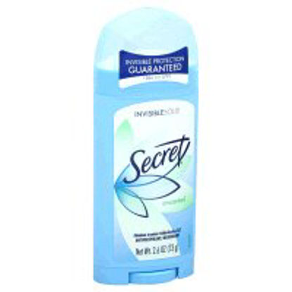 Picture of Antiperspirant / Deodorant Secret® Solid 2.6 oz. Unscented03700012340