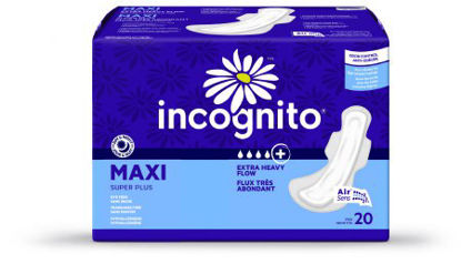 Picture of Feminine Pad Incognito® Maxi with Wings / Super Plus Super Absorbency10006604