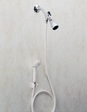 Picture of Handheld Shower Spray with Diverter Valve Carex® 80 Inch HoseFGB21586 0000