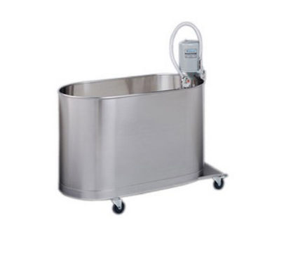 Picture of Extremity Mobile Whirlpool Tub Whitehall® Silver Stainless Steel42-1245