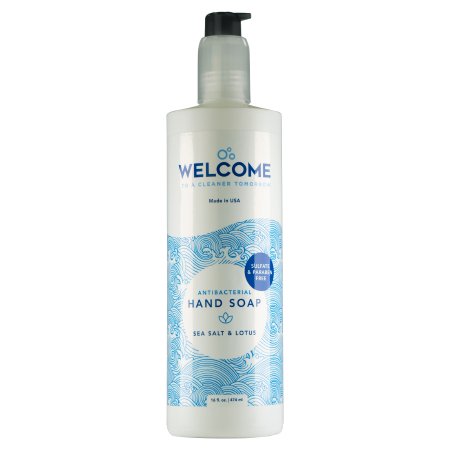 Picture of Antimicrobial Soap Liquid 16 oz. Pump Bottle Sea Salt / Lotus Scent8116