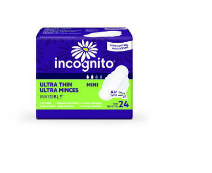 Picture of Feminine Pad Incognito® Ultra Thin with Wings Light Absorbency10006605