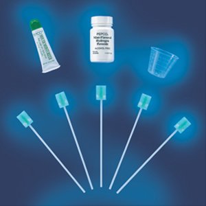 Picture of Oral Swabstick Ready Care® Dentaswab® Foam Tip Dentifrice12257