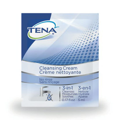 Picture of Rinse-Free Body Wash TENA® Cream 0.17 oz. Individual Packet Mild Scent64420