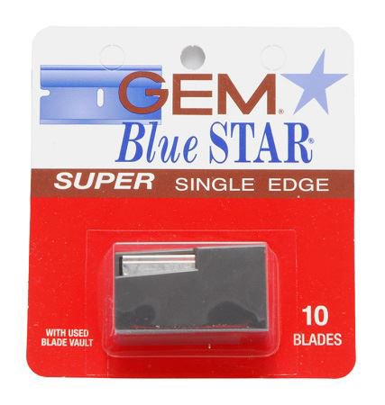 Picture of Razor Blade GEM® Blue STAR® Single Edge02450008012