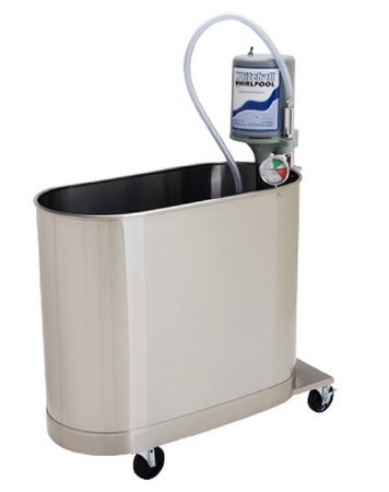 Picture of Extremity Mobile Whirlpool Tub Whitehall® Silver Stainless Steel42-1258