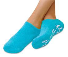 Picture of Foot Moisturizer Gel Ultimates™ 1 Pair Slipper Sock Green Tea / Willow Scent Gel65484