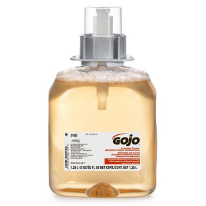 Picture of Antibacterial Soap GOJO® Foaming 1,250 mL Dispenser Refill Bottle Orange Blossom Scent5162-03