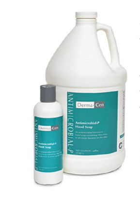 Picture of Antimicrobial Soap DermaCen® Antimicrobial-P Liquid 8.5 oz. Bottle Mild Scent23112