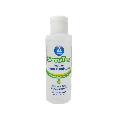 Picture of Hand Sanitizer with Aloe SannyTize™ 4 oz. Ethyl Alcohol Gel Bottle1429