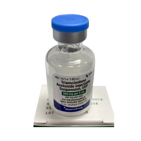 Picture of Triamcinolone Acetonide 40 mg / mL Injection Multiple Dose Vial 5 mL16714014001