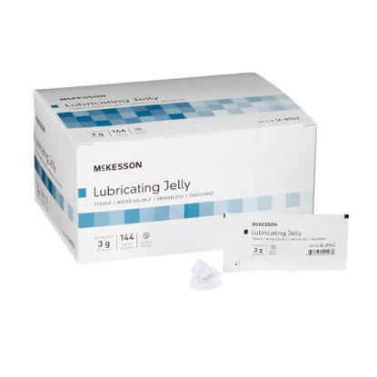 Picture of Lubricating Jelly McKesson 3 Gram Individual Packet Sterile16-8942