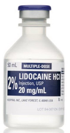 Picture of Lidocaine HCl 2%, 20 mg / mL Injection Multiple Dose Vial 50 mL00409427702