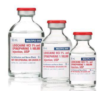 Picture of Lidocaine HCl / Epinephrine 1% - 1:100,000 Injection Multiple Dose Vial 50 mL00409317803