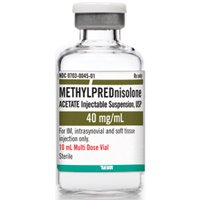 Picture of Methylprednisolone Acetate 40 mg / mL Injection Multiple Dose Vial 10 mL00703004501
