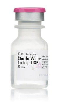 Picture of Diluent Sterile Water for Injection, Preservative Free Injection Single Dose Vial 10 mL00409488710