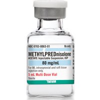 Picture of Methylprednisolone Acetate 80 mg / mL Injection Multiple Dose Vial 5 mL00703006301