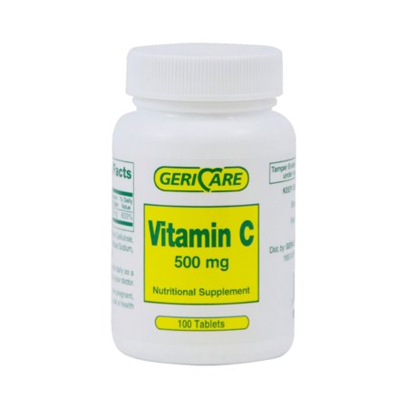 Picture of Vitamin C Supplement Geri-Care Ascorbic Acid 500 mg Strength Tablet 100 per Bottle60-841-01