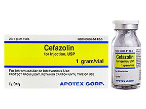 Picture of Cefazolin Sodium 1 Gram Injection Single Dose Vial60505614205