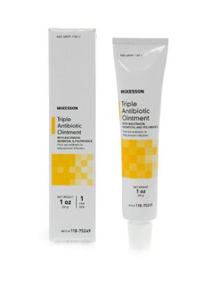 Picture of First Aid Antibiotic McKesson Ointment 1 oz. Tube118-75249