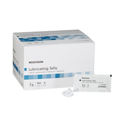 Picture of Lubricating Jelly McKesson 5 Gram Individual Packet Sterile16-8946