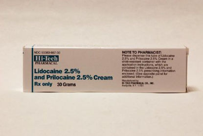 Picture of Lidocaine / Prilocaine 2.5% - 2.5% Cream Tube 30 Gram50383066730