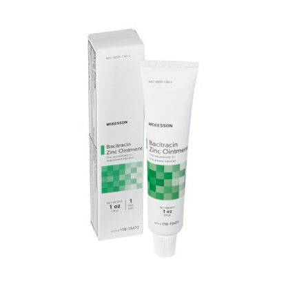 Picture of First Aid Antibiotic McKesson Brand Ointment 1 oz. Tube118-15472