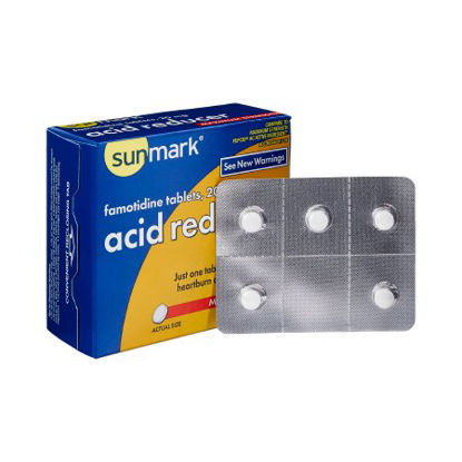 Picture of Antacid sunmark® 20 mg Strength Tablet 25 per Box49348081705
