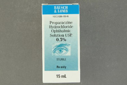 Picture of Proparacaine HCl 0.5% Drops Dropper Bottle 15 mL24208073006