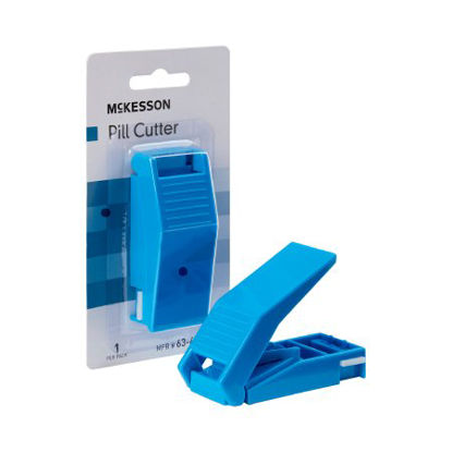 Picture of Pill Cutter McKesson Hand Operated Blue63-6341