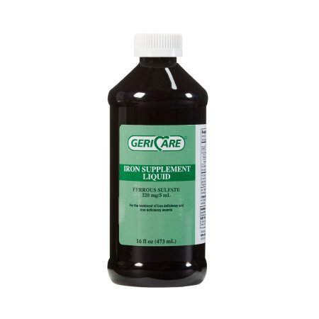 Picture of Mineral Supplement Geri-Care Iron 220 mg Strength Liquid 16 oz.Q701-16-GCP