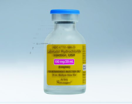 Picture of Labetalol HCl 5 mg / mL Injection Multiple Dose Vial 20 mL47781058629
