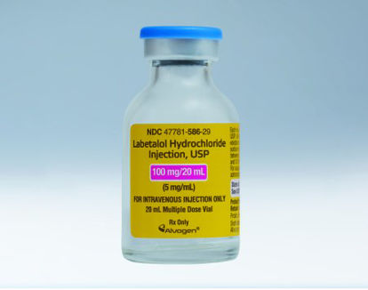 Picture of Labetalol HCl 5 mg / mL Injection Multiple Dose Vial 20 mL47781058629