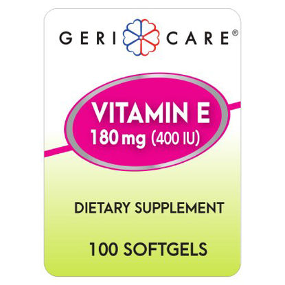 Picture of Vitamin Supplement Geri-Care Vitamin E 400 IU Strength Softgel 100 per Bottle752-01-GCP