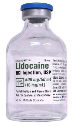 Picture of Lidocaine HCl 1%, 10 mg / mL Injection Multiple Dose Vial 50 mL00143957710