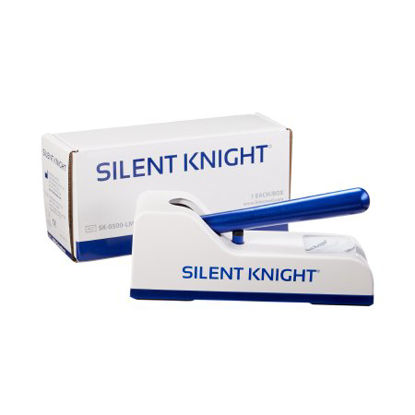 Picture of Pill Crusher Silent Knight® Hand Operated Blue / WhiteSK-0500-LMP