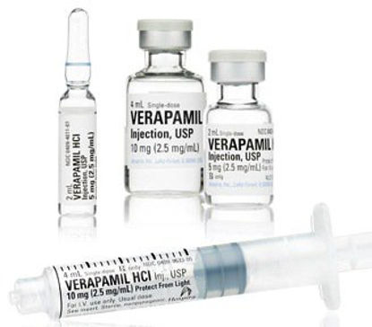 Picture of Verapamil HCl 2.5 mg / mL Injection Ampule 2 mL00409401101