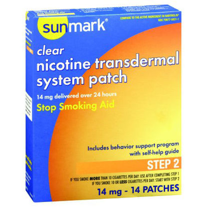 Picture of Stop Smoking Aid sunmark® 14 mg Strength Transdermal Patch70677003101